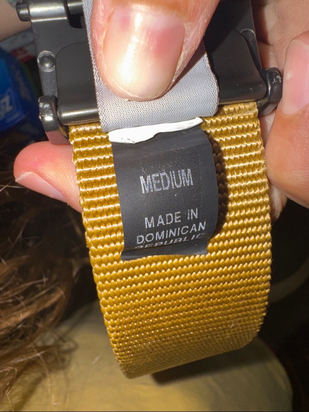 Carhartt Golden Tan Strap Belt - Picture 5 of 5